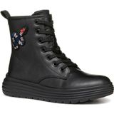 Geox J Phaolae E enkellaars voor meisjes, Zwart, 10 UK Child