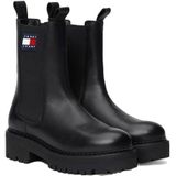Tommy Jeans Enkellaarsjes EN0EN02629 BDS Zwart