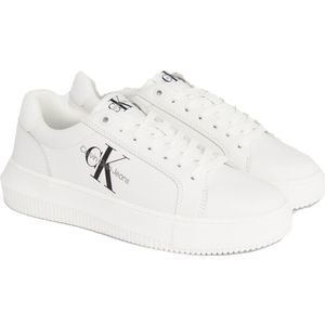 CALVIN KLEIN JEANS Leren Sneakers Wit