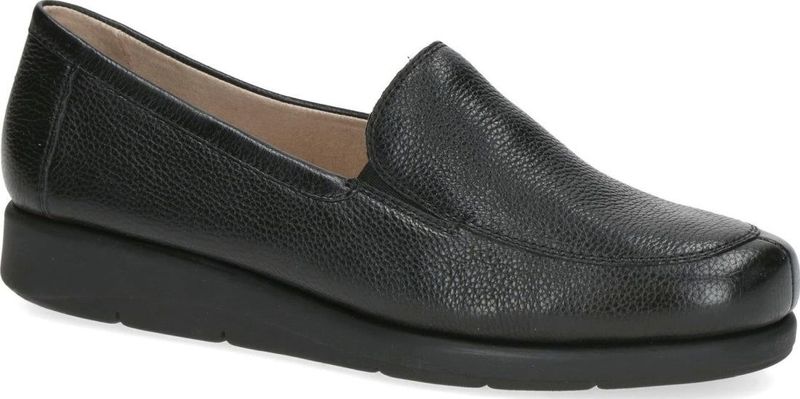 Caprice - 9-24750-02B - Instappers - Zwart - Leer - G-breedte
