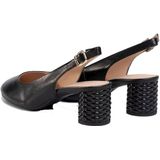 Geox - D02GHA 000TU - Casual Schoenen - Zwart - Leer 100% - Rubber Zool