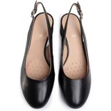 Geox - D02GHA 000TU - Casual Schoenen - Zwart - Leer 100% - Rubber Zool