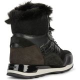 Geox - Neaneko ABX - Enkellaarsjes - Zwart - Leer - Waterdicht - Ademend