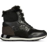 Geox - Neaneko ABX - Enkellaarsjes - Zwart - Leer - Waterdicht - Ademend