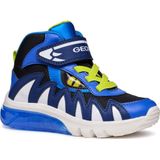 Geox - J Ciberdron Boy D - Kinderschoenen - Marine Groen - Ademend