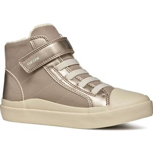 Geox - J464NI 0AUAJ - Enkellaarsjes - Beige - Polyurethaan en Polyester