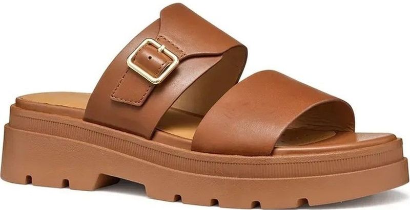 Geox Gezondheidsslippers D55YVA 00043 C0013 Bruin