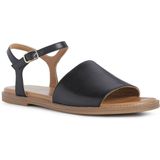 Geox - D25SDF 00043 - Sandalen - Zwart - Leer