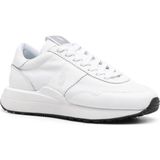 Polo Ralph Lauren - Witte Leren Casual Sneakers - Dames
