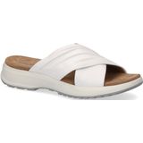 Caprice - 9-27206-28-160 - Gezondheidsslippers - Wit - Leer