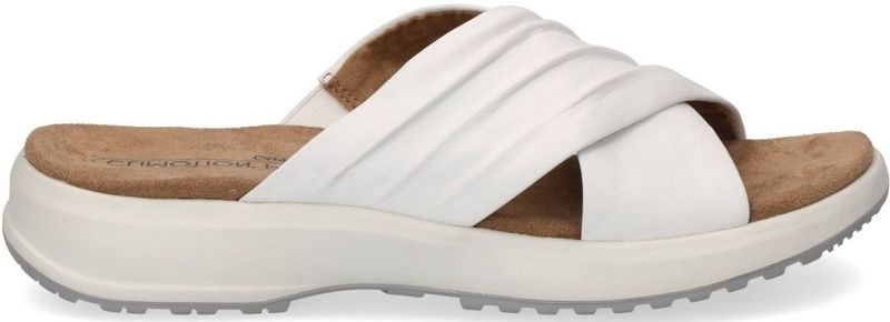 Caprice - 9-27206-28-160 - Gezondheidsslippers - Wit - Leer