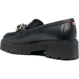 Tommy Hilfiger - Chain Chunky Loafer - Schoenen - Zwart - Leer
