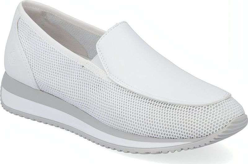 Remonte - D0H07 - Sneakers - Wit - Polyestervezel