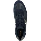 Geox - U45T5A 02211 - Sneakers - Blauw - Suède en Polyester