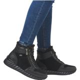 Remonte - D5985-02 - Enkellaarsjes - Zwart - Leer