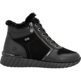 Remonte - D5985-02 - Enkellaarsjes - Zwart - Leer