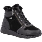 Remonte - D5985-02 - Enkellaarsjes - Zwart - Leer