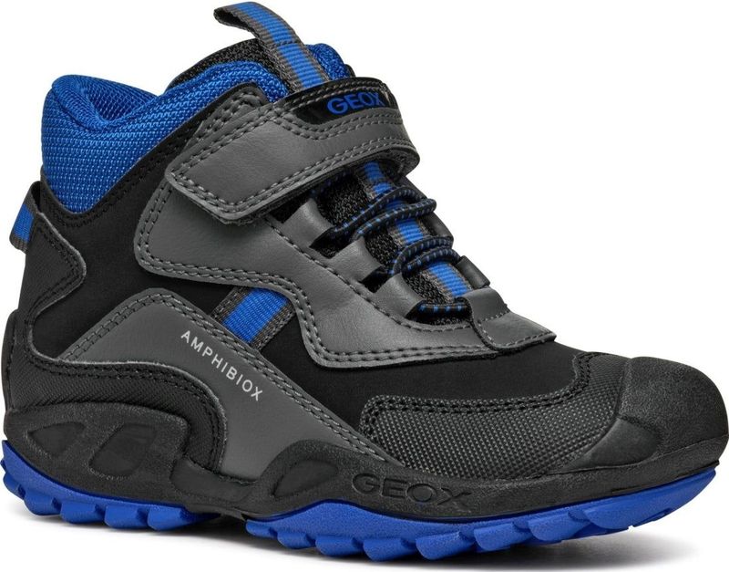 Geox J New Savage Boy B A, 27 EU, Grijs, 27 EU