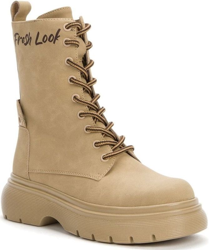 Keddo - 528192/18-03 - Enkellaarsjes - Beige