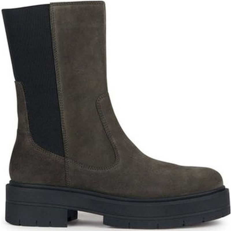 Geox - Spherica EC7 - Chelsea Booties - Grijs - Dames