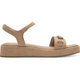 Marco Tozzi - 2-28212-42 - Sandalen - Beige - Textiel