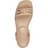 Marco Tozzi - 2-28212-42 - Sandalen - Beige - Textiel