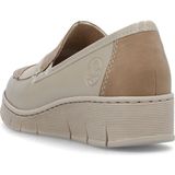 Rieker - 53785-60 - Sneakers - Beige - Leer/Textiel