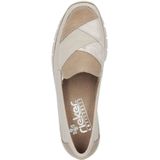 Rieker - 53785-60 - Sneakers - Beige - Leer/Textiel