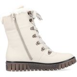 Rieker - Beige Enkellaarsjes - Synthetisch - Waterafstotend Rieker Tex