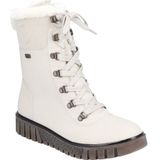 Rieker - Beige Enkellaarsjes - Synthetisch - Waterafstotend Rieker Tex