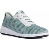 Geox - Aerantis - Casual Schoenen - Groen - Polyester/Leer/Rubber