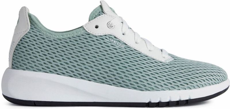 Geox - Aerantis - Casual Schoenen - Groen - Polyester/Leer/Rubber