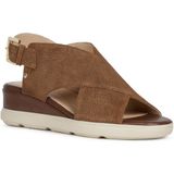 Geox - D Pisa - Sandalen - Bruin - Leer