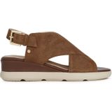 Geox - D Pisa - Sandalen - Bruin - Leer