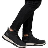 Rieker - Enkellaarsjes - Zwart - Leer - Antistress-technologie