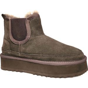 La Conte - LAC6563-20245GR - Enkellaarsjes - Grijs