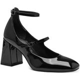 Tamaris - Pumps - Zwart - Synthetisch Materiaal - Bandje