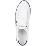 Tommy Hilfiger - Vulc Low Stripes - Sneakers - Wit - Gerecycled Polyester