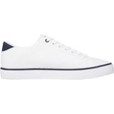 Tommy Hilfiger - Vulc Low Stripes - Sneakers - Wit - Gerecycled Polyester