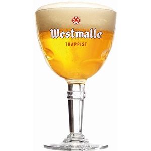Westmalle Trappist bierglas - 33cl