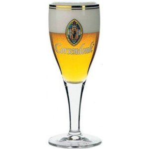 Corsendonk bierglas op voet - 33cl