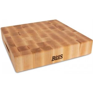 Boos Blocks Classic Hakblok, 38x38x7,5cm esdoornhout