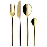 Villeroy & Boch MetroChic d'Or Bestekset, 24-delig goud