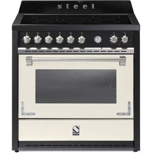 STEEL Oxford X9F-5FI NA inductiefornuis, 90cm Wit