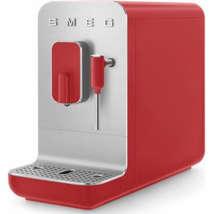 SMEG Volautomatische Espressomachine met Stoomfunctie BCC02RDMEU, mat rood