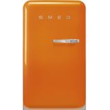 Smeg FAB10LOR5 combi-koelkast Vrijstaand 122 l E Oranje