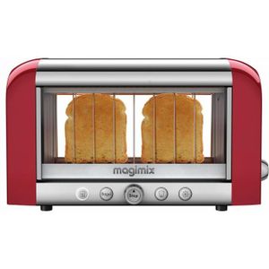Magimix Vision Toaster Broodrooster, rood