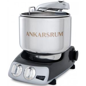 Ankarsrum Assistant 6230 Zwart Chroom - 1500W - Keukenmachine - Zilver - Zwart
