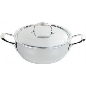 Demeyere Atlantis 7 Conische Sauteerpan met RVS Deksel, 24cm