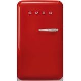 Smeg FAB10LRD5 combi-koelkast Vrijstaand 122 l E Rood